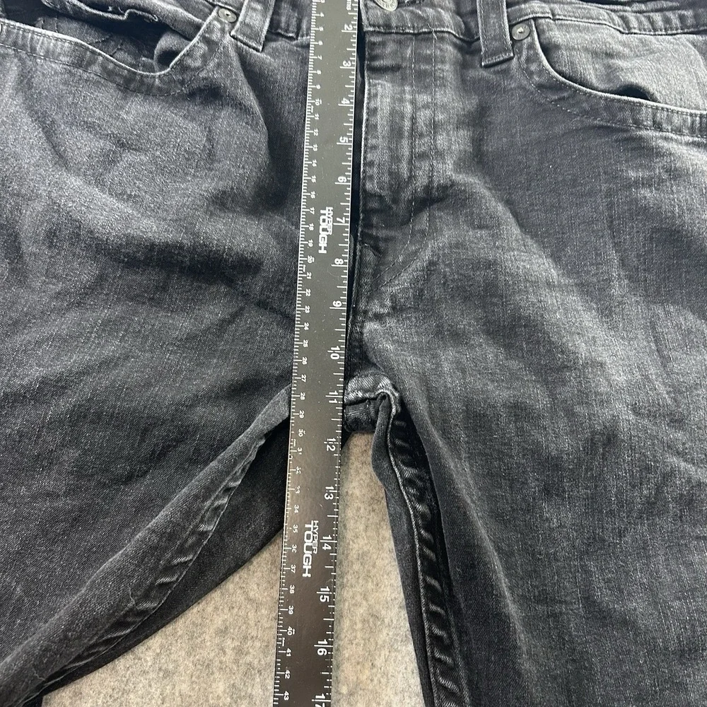 True Religion Gino Slim No Flap Jeans 40x33 Body Rinse Black Streetwear Edgy
